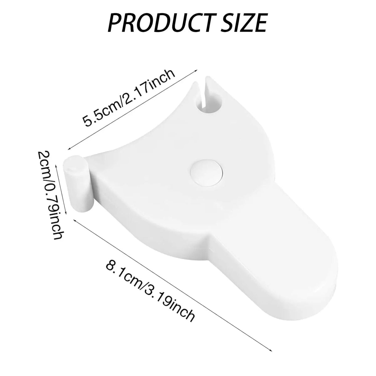 Precision body measuring tape for accurate fitness tracking