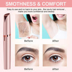 Pain-Free Electric Eyebrow Trimmer for Precise Hair Removal