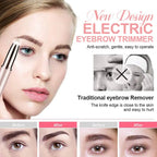 Pain-Free Electric Eyebrow Trimmer for Precise Hair Removal