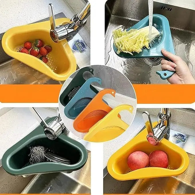Swan-shaped draining basket for the sink – Practical & decorative