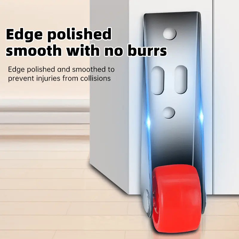 Swivel Door Roller with Long Bracket – Quiet & Scratch-Free