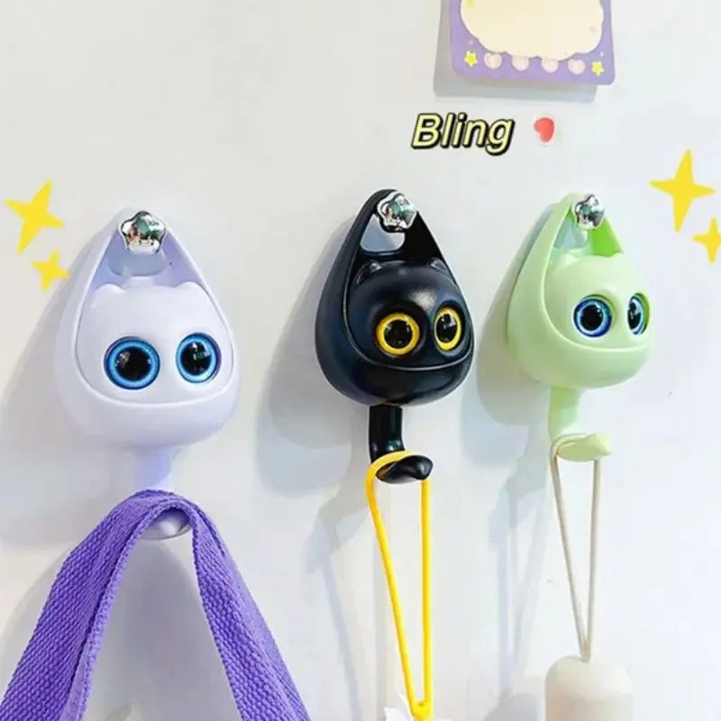 Self-adhesive Cat Hooks – Cute, Sturdy & No Drilling