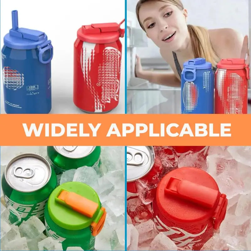 Soda Can Lids – Spill-Proof & Reusable