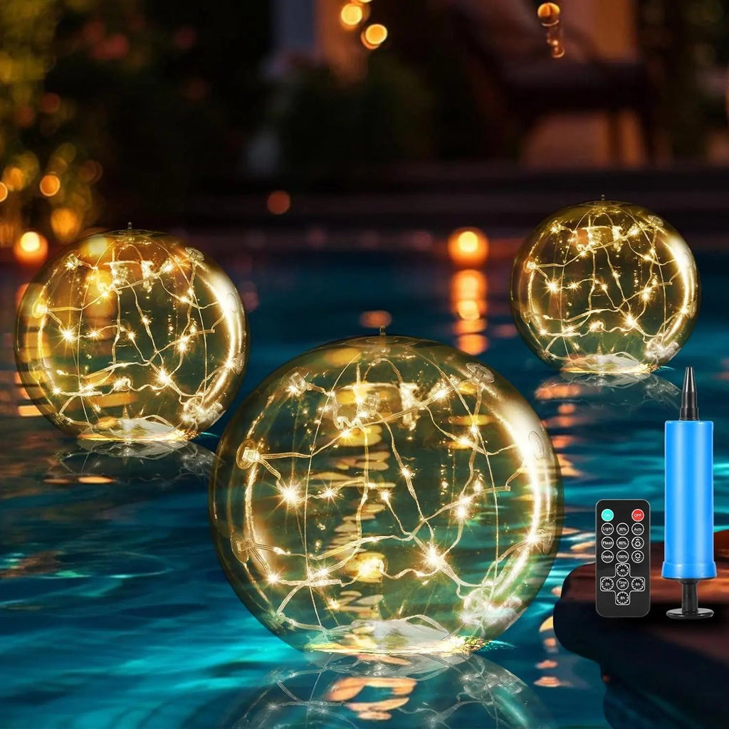 Solar Floating Pool Lights – Waterproof & Color Changing