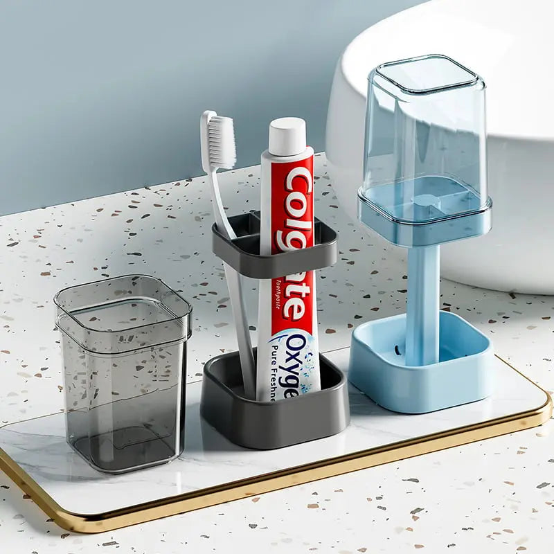 Stylish Toothbrush Holder with PRedective Cover – Hygienic & Neat