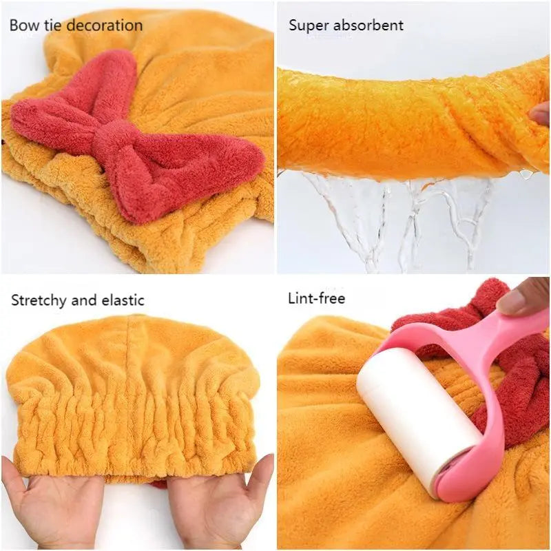 Super Absorbent Hair Towel Cape