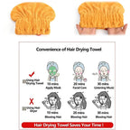 Super Absorbent Hair Towel Cape