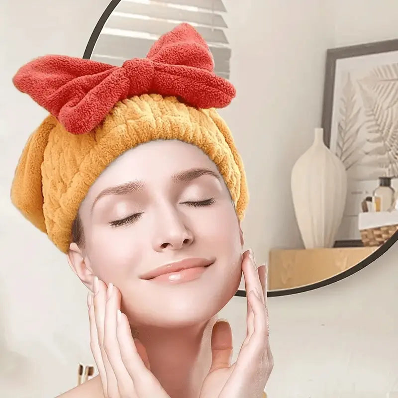 Super Absorbent Hair Towel Cape