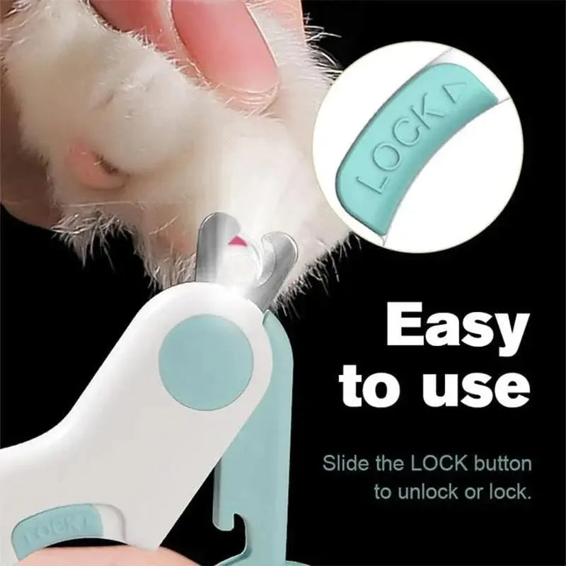 Animal Nail Clipper with LED – Integrated light shows exactly where to cut