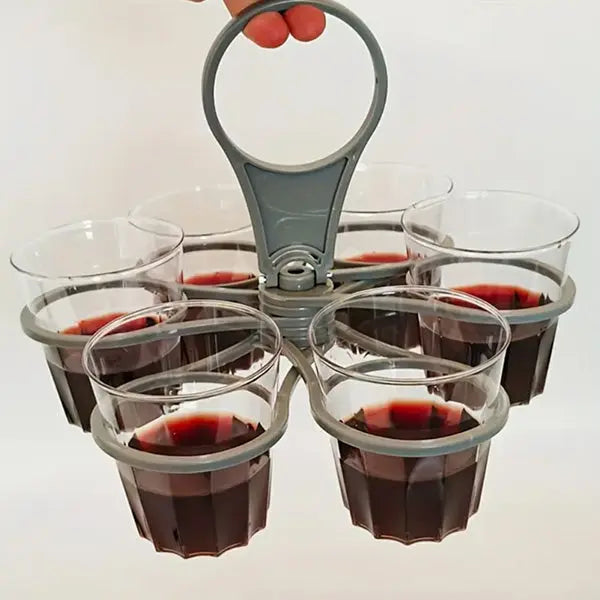 Portable Foldable Drink Holder for up to 6 Drinks