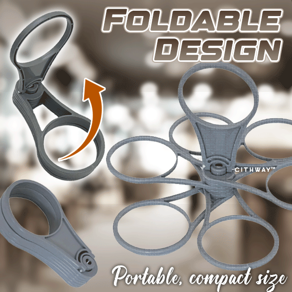 Portable Foldable Drink Holder for up to 6 Drinks