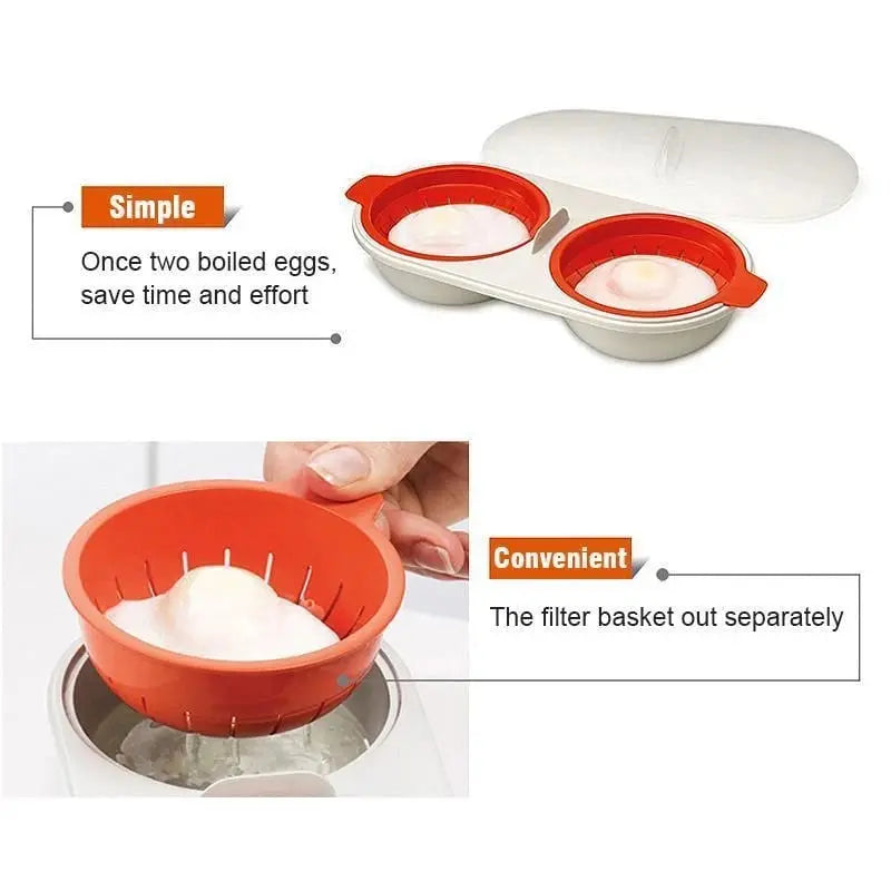 Portable Microwave Egg Cooker – Quick & Healthy