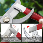 Portable quick sharpener for garden and kitchen tools