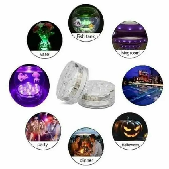 Underwater LED Pool Lights – Waterproof & Remote Control