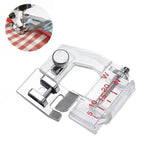 Adjustable bias binding foot – For precise edge finishes