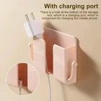 Wall mount for phone & remote control – Practical 2-in-1 organizer