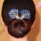 Vintage Peacock Hair Clip – Elegant & Timeless Accessory