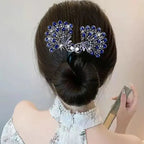 Vintage Peacock Hair Clip – Elegant & Timeless Accessory