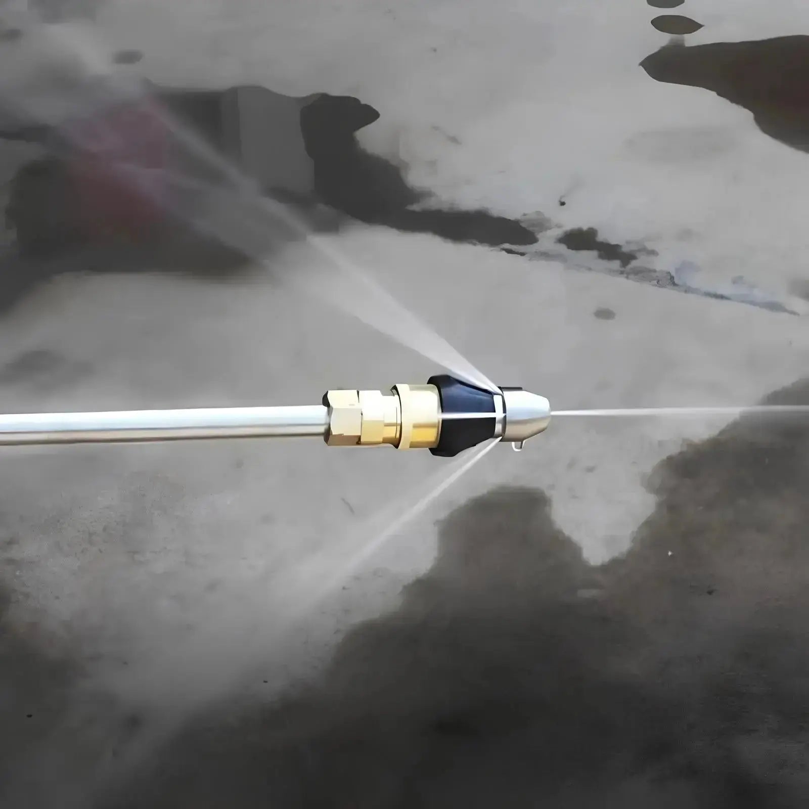 Pipe cleaning nozzle for high-pressure cleaners – Remove clogs in seconds
