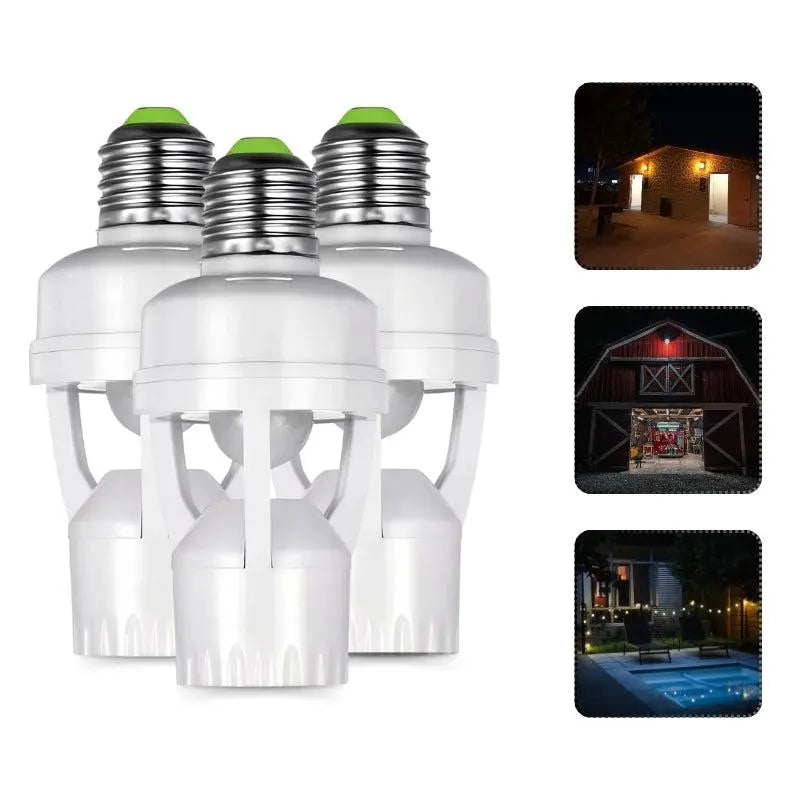 Intelligent motion sensor with adjustable time and light