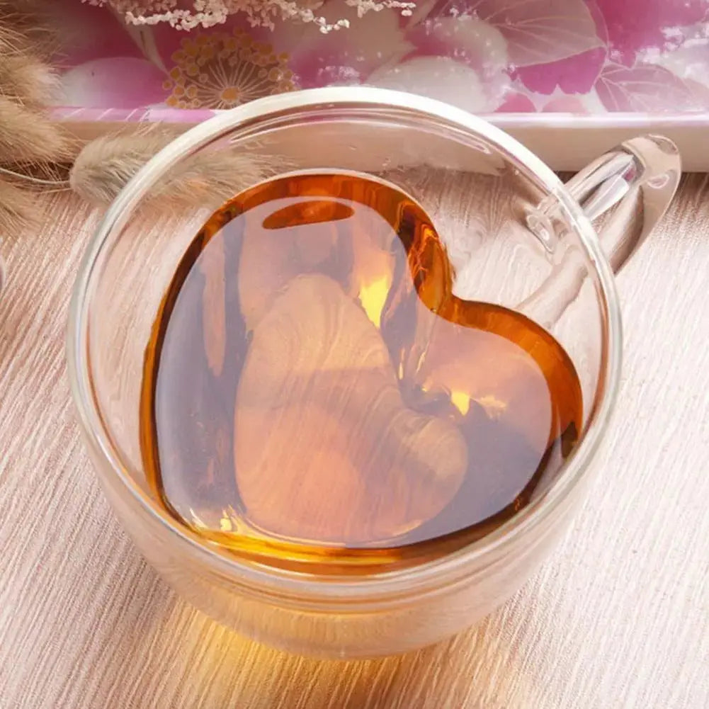 Classic Heart Tea Glass