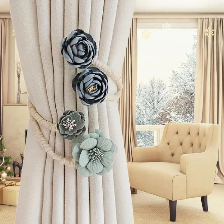 Magnetic Curtain Tiebacks – Stylish & Practical Curtain Holders