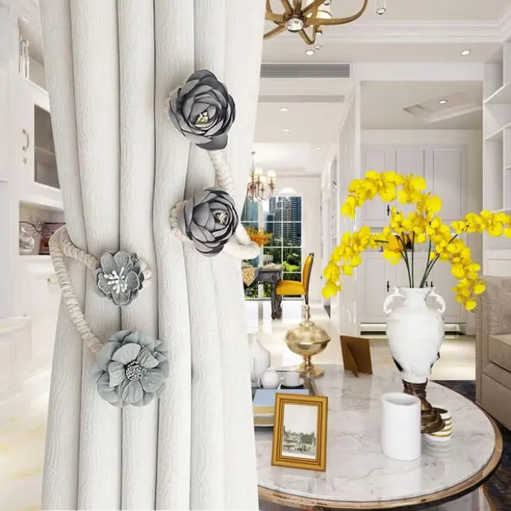 Magnetic Curtain Tiebacks – Stylish & Practical Curtain Holders