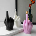 Middle Flame Humorous Candle