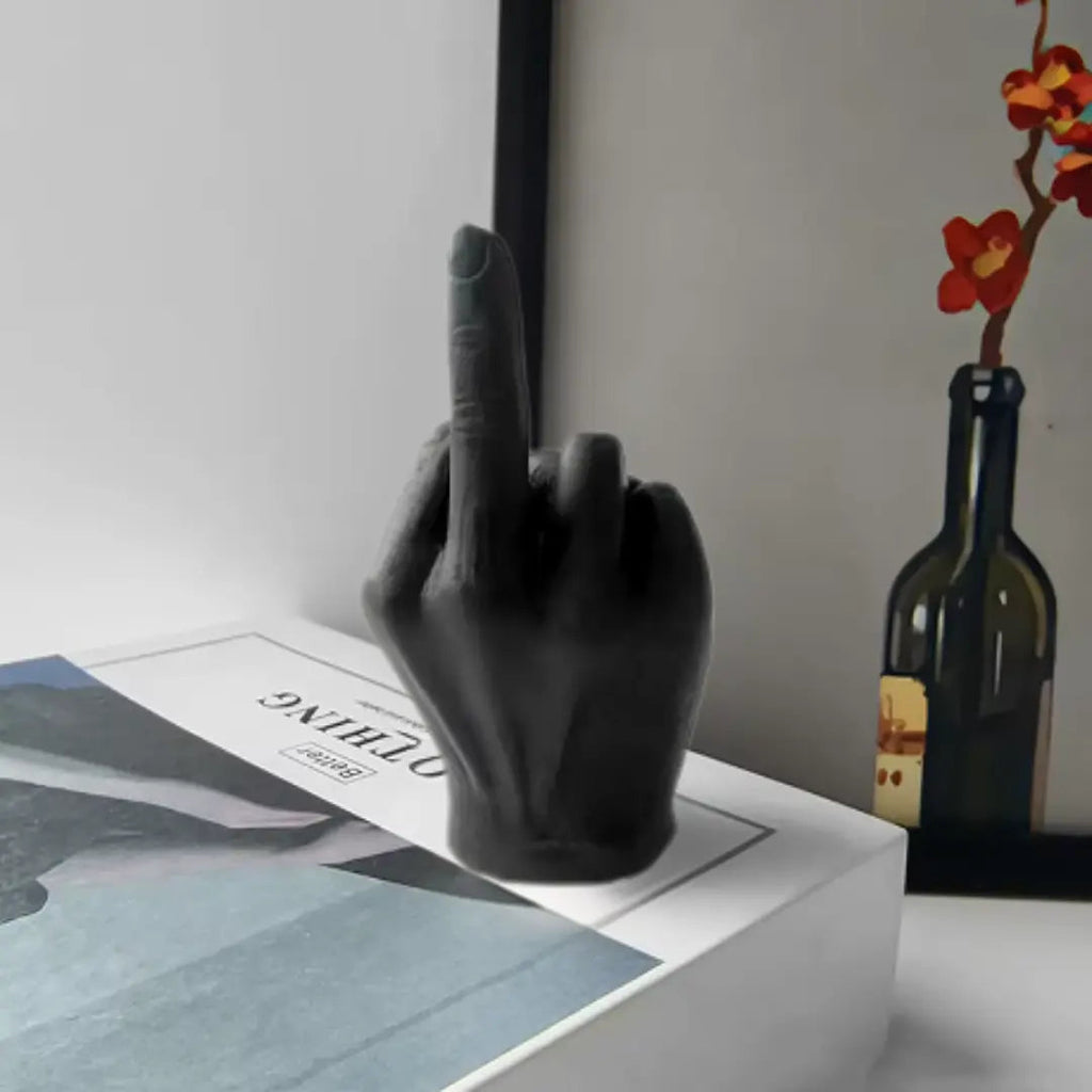 Middle Flame Humorous Candle