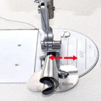 Sewing foot for rolled hems