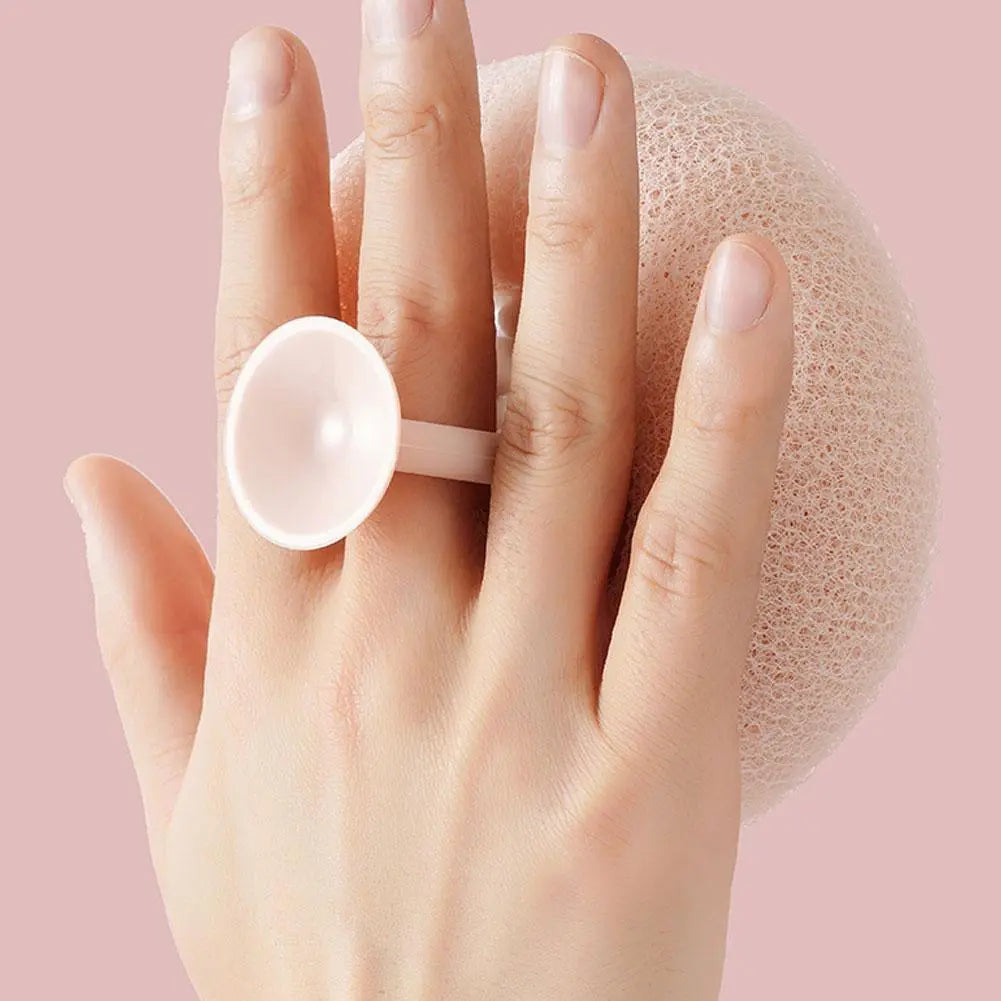 Super soft sunflower peeling bath sponge