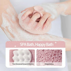 Super soft sunflower peeling bath sponge