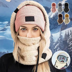 Windproof Sherpa Hooded Ski Mask for Ultimate Cold PRedection
