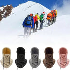 Windproof Sherpa Hooded Ski Mask for Ultimate Cold PRedection