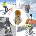 Windproof Sherpa Hooded Ski Mask for Ultimate Cold PRedection
