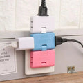 180° Redatable Compact 3-Way Socket Adapter