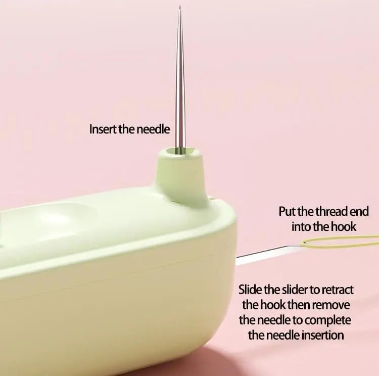 2-in-1 Portable Needle Threader & Seam Ripper