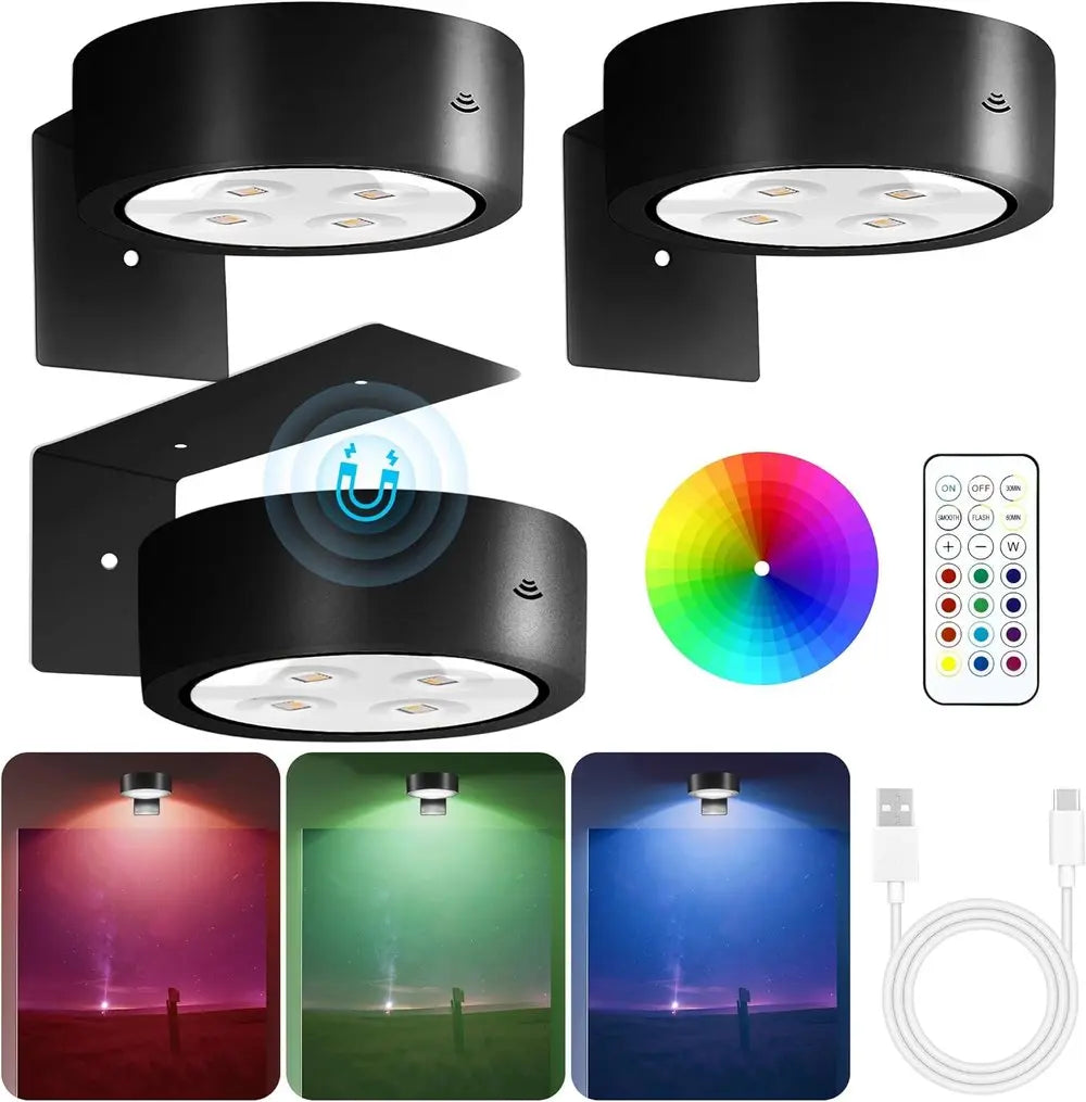 2000mAh Rechargeable Magnetic Picture Light