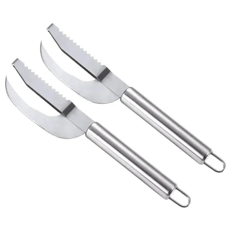 3-in-1 Fish scaler made of stainless steel