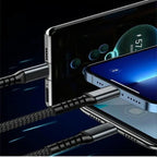 3-in-1 Quick Charging Cable with LED Display