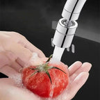 360° Faucet Attachment – Splash-Free with 2 Spray Modes