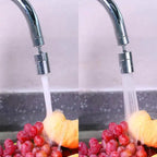 360° Faucet Attachment – Splash-Free with 2 Spray Modes
