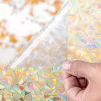 3D Rainbow Window Film – Privacy PRedection & Decoration without Adhesive