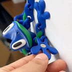 3D-printed magnetic frog refrigerator magnet