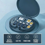 9-in-1 Cable Organizer – Everything for charging & data in one case