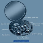 9-in-1 Cable Organizer – Everything for charging & data in one case