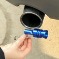 Muffler resonator for sporty engine sound without modifications
