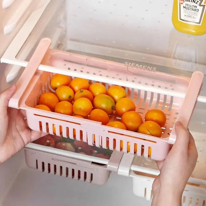 Extendable & Expandable Refrigerator Drawer