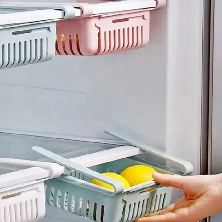 Extendable & Expandable Refrigerator Drawer