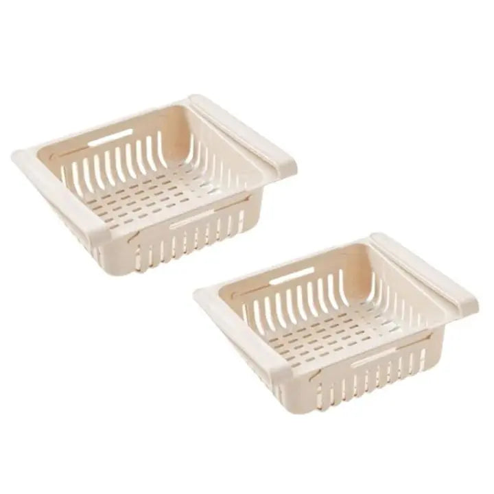 Extendable & Expandable Refrigerator Drawer
